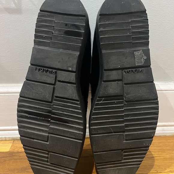 Prada leather platform derbies black - Picture 5 of 6